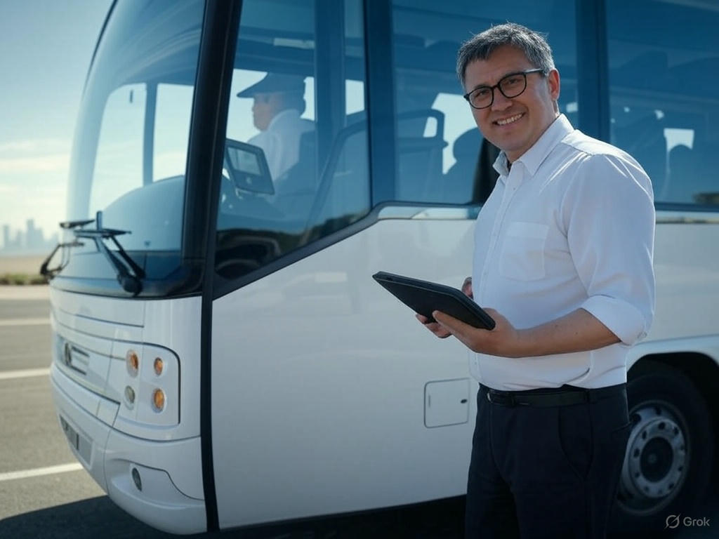 Bus hire with driver