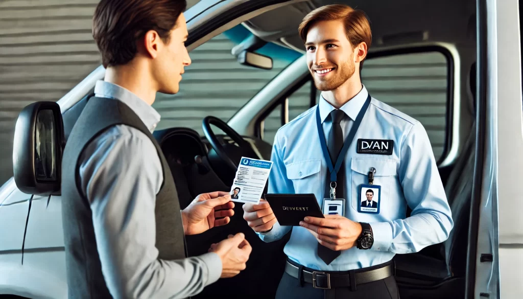 van hire with driver